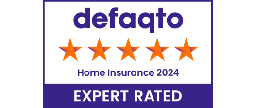 Defaqto Expert Rated - 5 star Home Insurance 2024